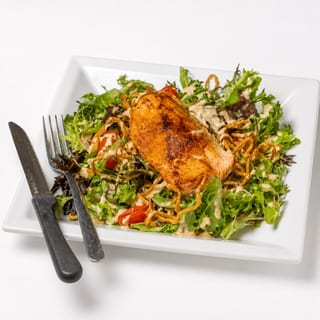 Blackened Salmon Salad